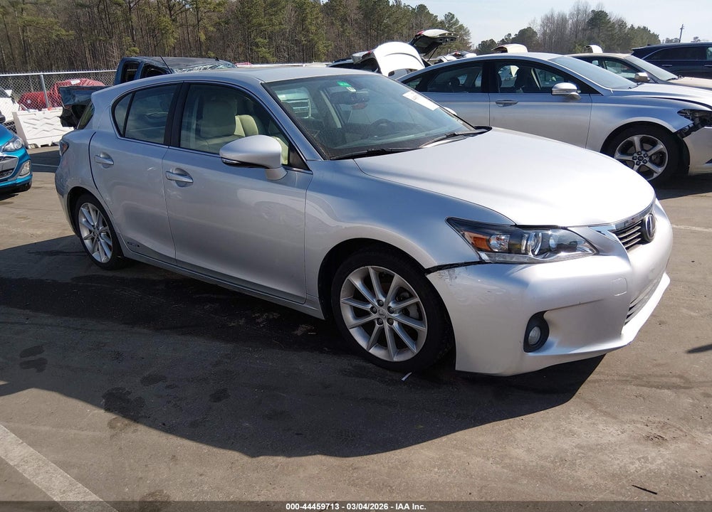 2012 LEXUS CT 200H PREMIUM VIN: JTHKD5BH3C2119505