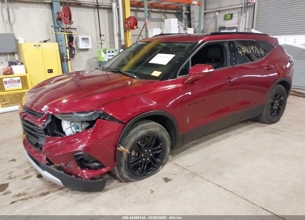 2020 CHEVROLET BLAZER FWD 3LT VIN: 3GNKBDRS7LS587008