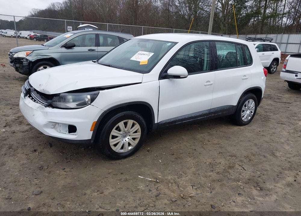 2017 VOLKSWAGEN TIGUAN 2.0T/2.0T S VIN: WVGAV7AX6HK046602