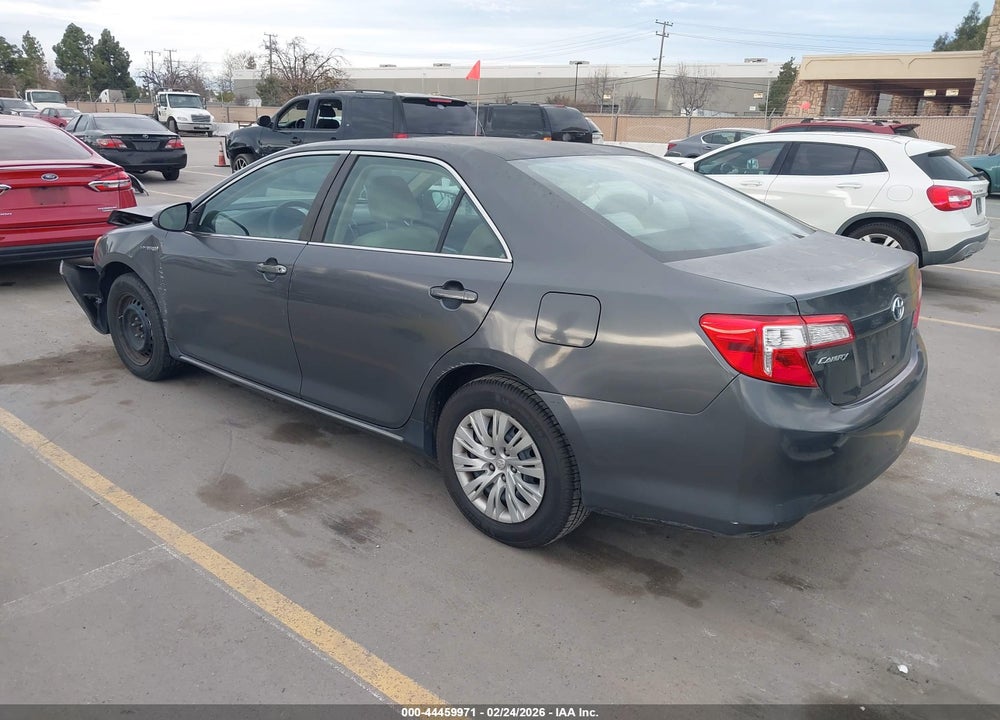2012 TOYOTA CAMRY HYBRID LE VIN: 4T1BD1FK3CU028203