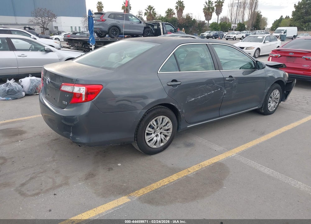 2012 TOYOTA CAMRY HYBRID LE VIN: 4T1BD1FK3CU028203