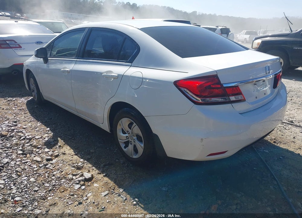 2013 HONDA CIVIC LX VIN: 19XFB2F51DE091053