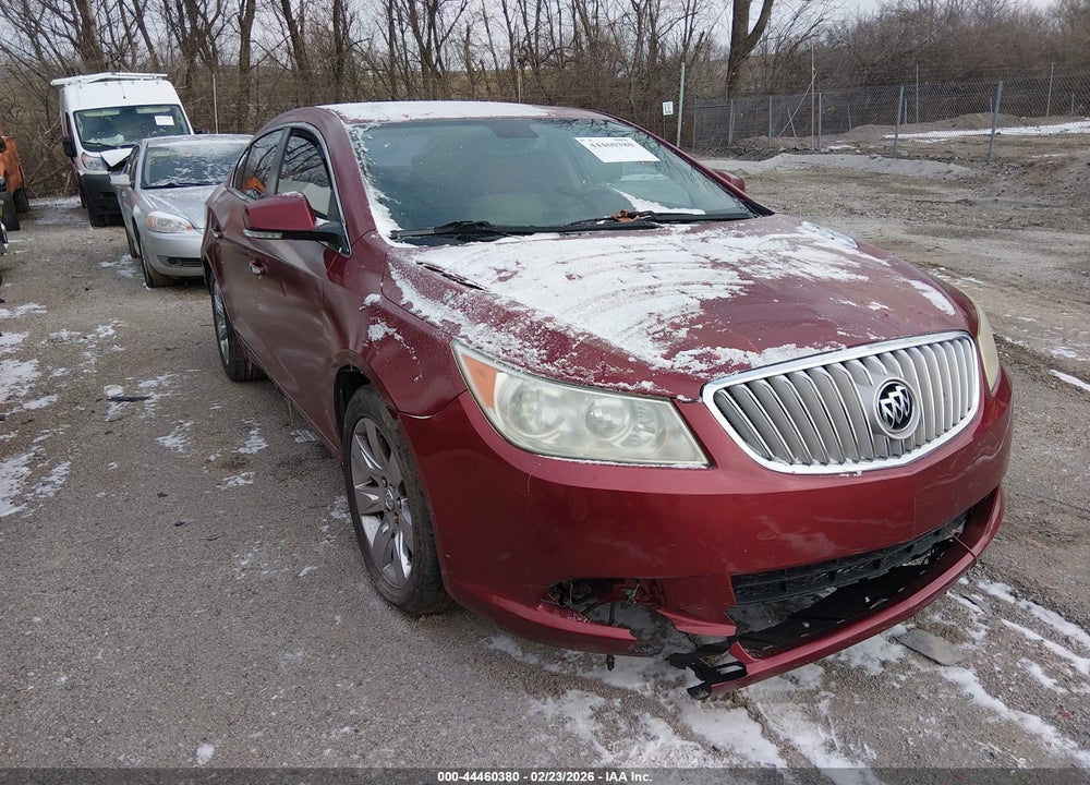 2011 BUICK LACROSSE CXS VIN: 1G4GE5ED3BF219393