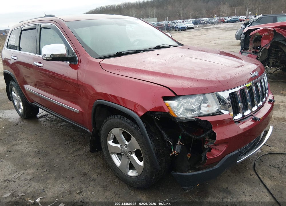 2012 JEEP GRAND CHEROKEE LIMITED VIN: 1C4RJFBG6CC318323