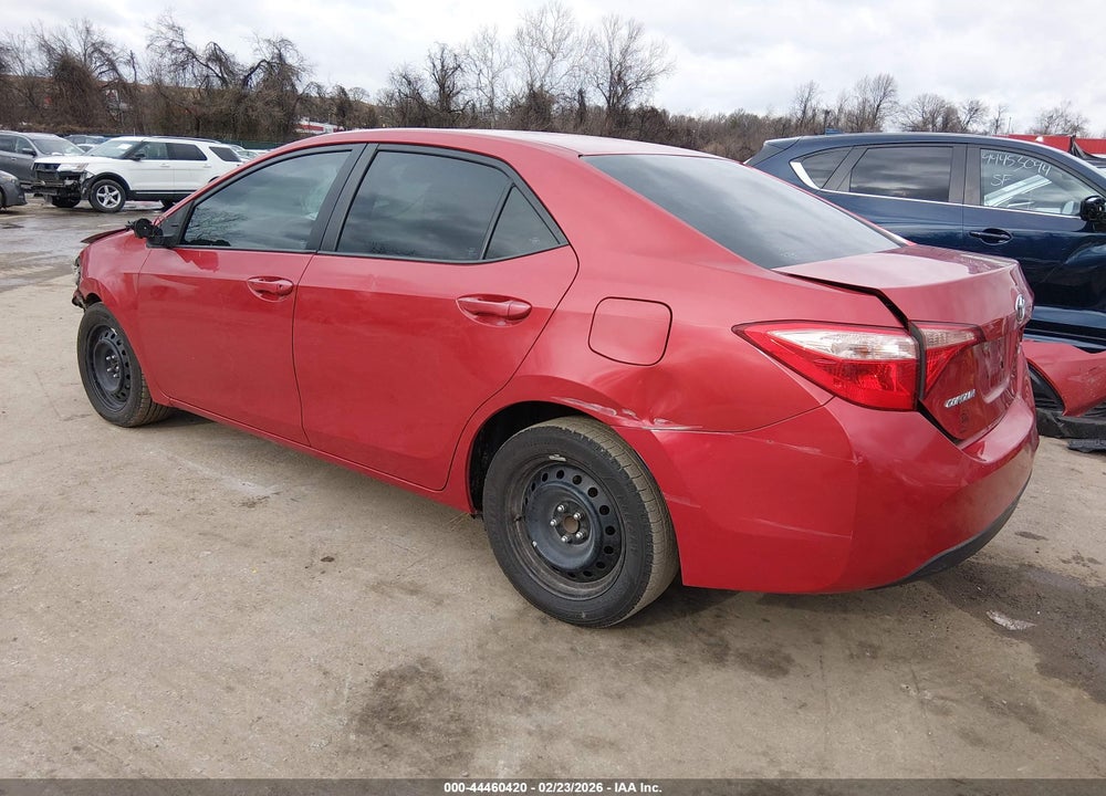 2018 TOYOTA COROLLA LE VIN: 5YFBURHE4JP821109