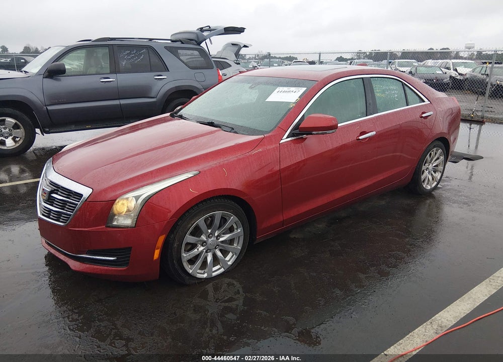 2017 CADILLAC ATS LUXURY RWD VIN: 1G6AB5RX3H0166622