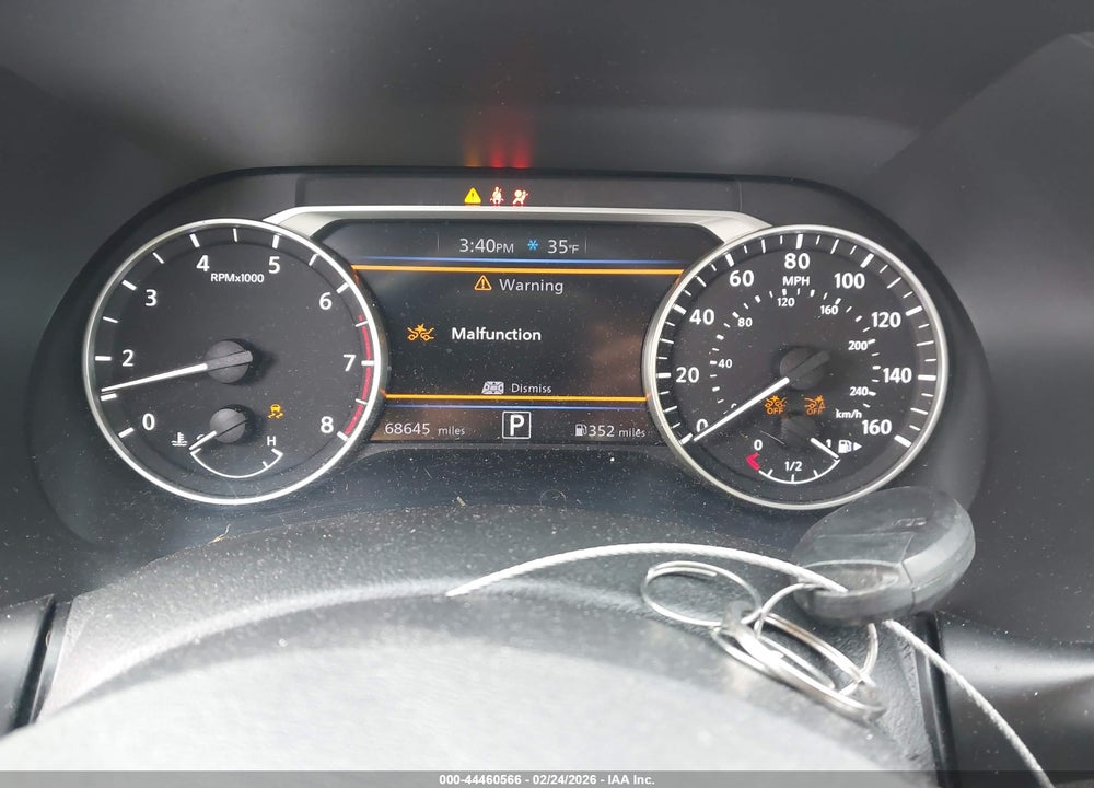 2021 NISSAN SENTRA SV XTRONIC CVT VIN: 3N1AB8CV1MY261365