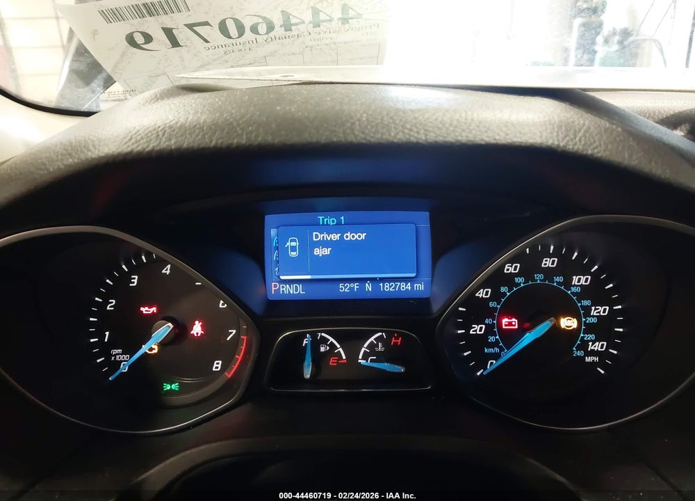 2013 FORD FOCUS SE VIN: 1FADP3F29DL381896