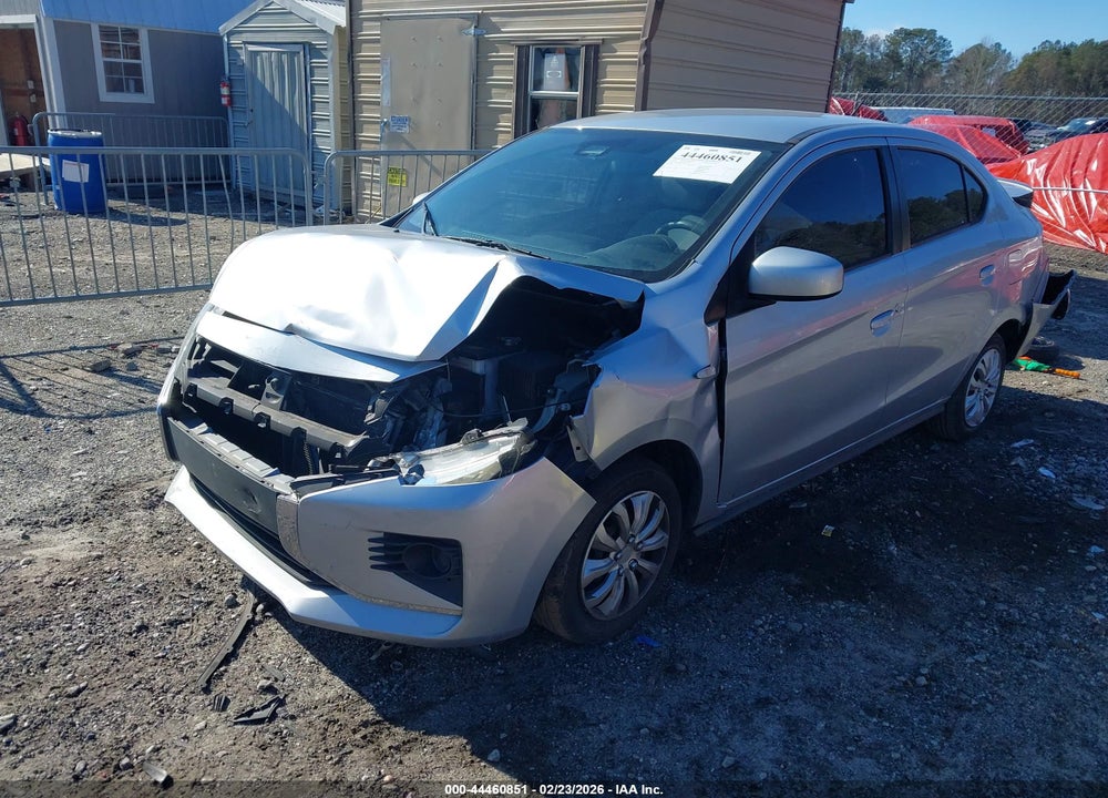 2021 MITSUBISHI MIRAGE G4 CARBONITE EDITION/ES/LE VIN: ML32FUFJ1MHF03127
