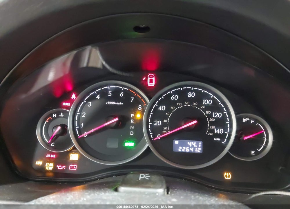 2007 SUBARU OUTBACK 2.5I LIMITED VIN: 4S4BP62C677308981