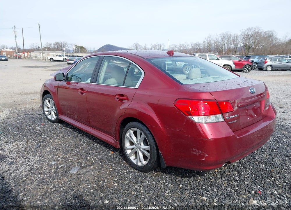 2014 SUBARU LEGACY 2.5 VIN: 4S3BMBC68E3007390
