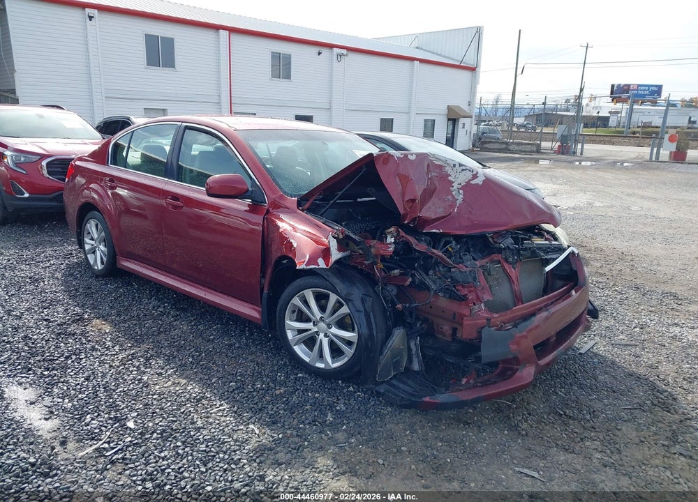 2014 SUBARU LEGACY 2.5 VIN: 4S3BMBC68E3007390