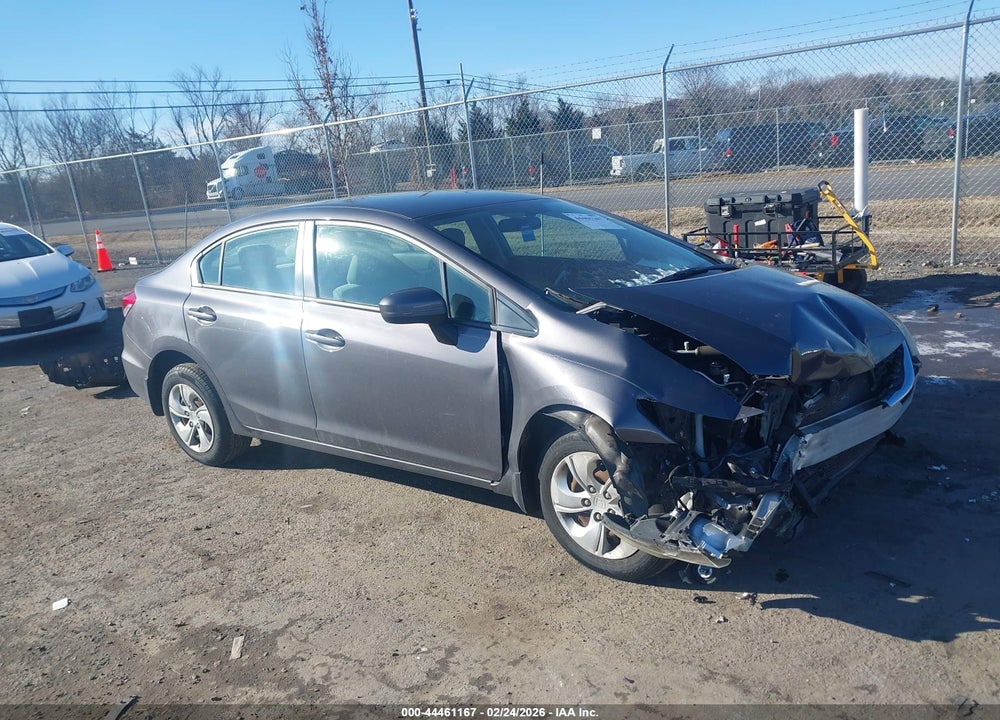 2015 HONDA CIVIC LX VIN: 19XFB2F51FE253346