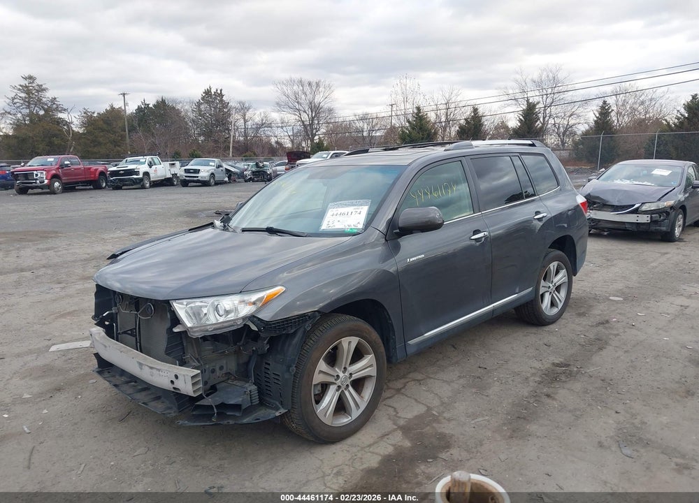 2012 TOYOTA HIGHLANDER LIMITED V6 VIN: 5TDDK3EH5CS107994