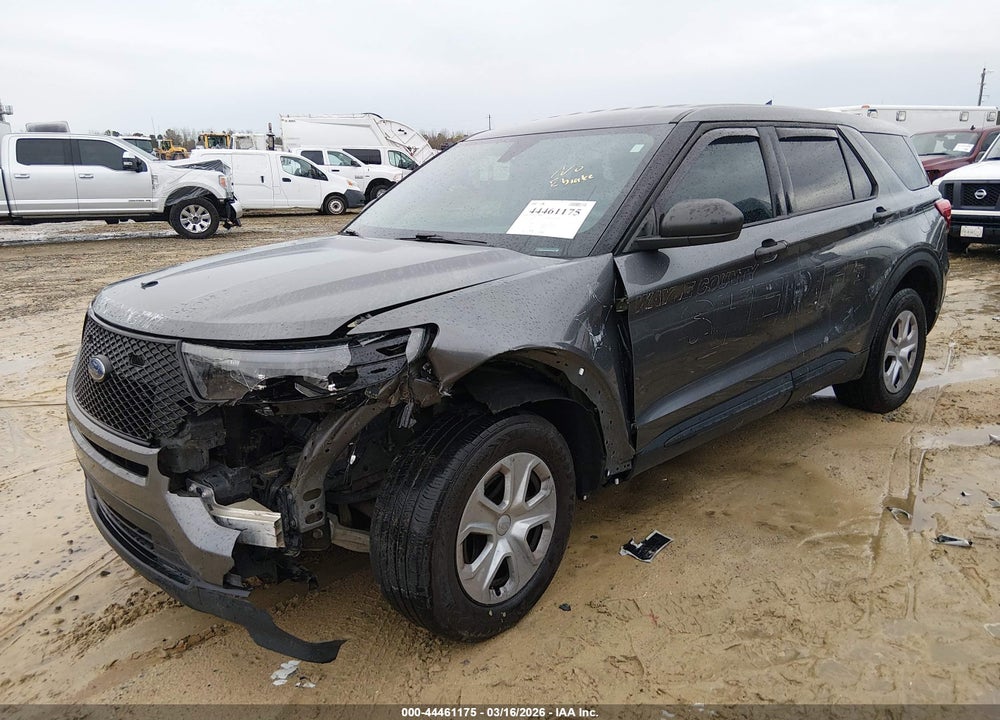 2022 FORD POLICE INTERCEPTOR UTILITY VIN: 1FM5K8AB8NGC43242