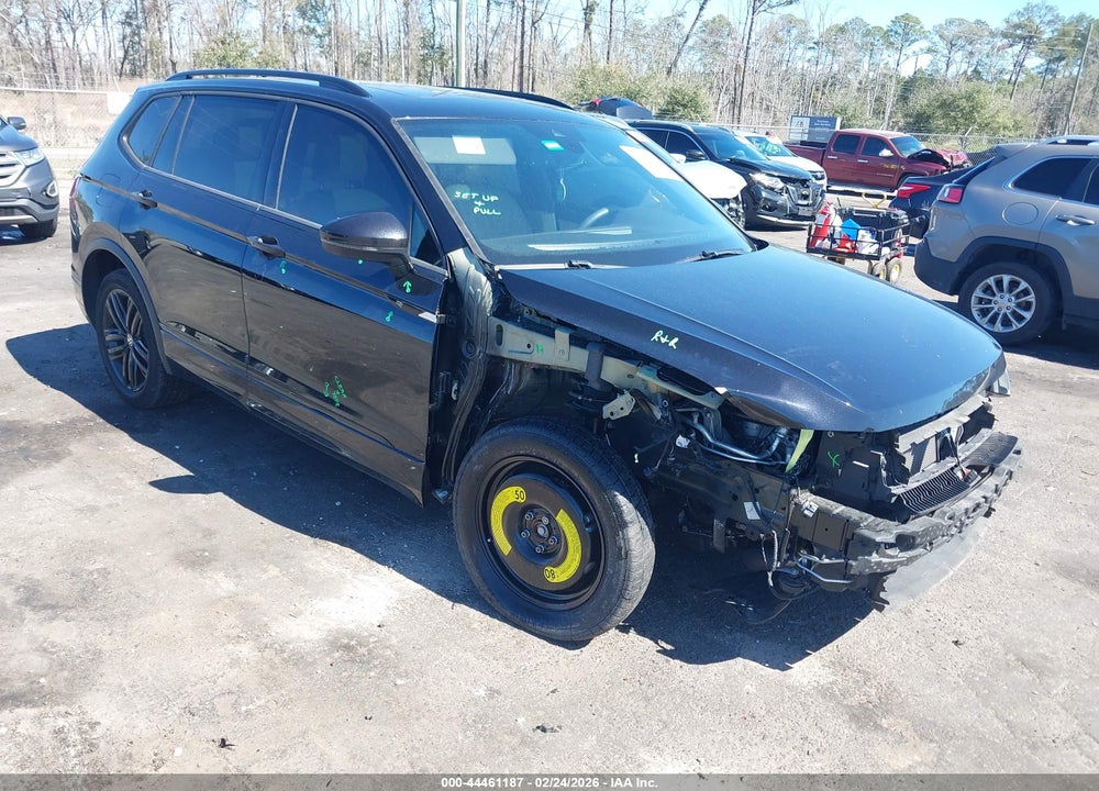 2022 VOLKSWAGEN TIGUAN 2.0T SE R-LINE BLACK VIN: 3VVCB7AX4NM152476