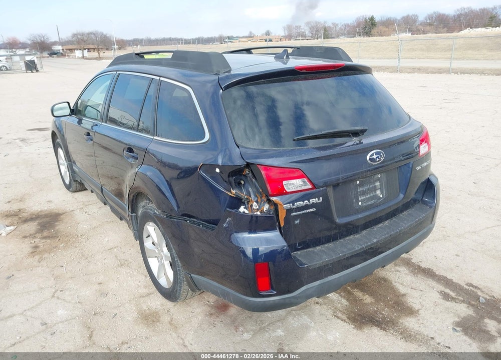 2013 SUBARU OUTBACK 2.5I LIMITED VIN: 4S4BRCKC5D3257856