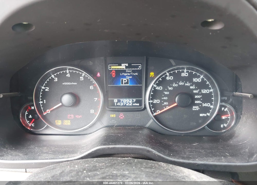 2013 SUBARU OUTBACK 2.5I LIMITED VIN: 4S4BRCKC5D3257856