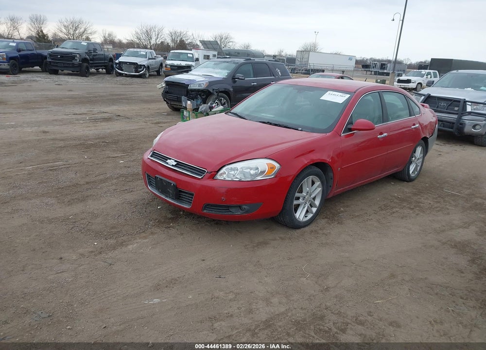 2008 CHEVROLET IMPALA LTZ VIN: 2G1WU583X89283866