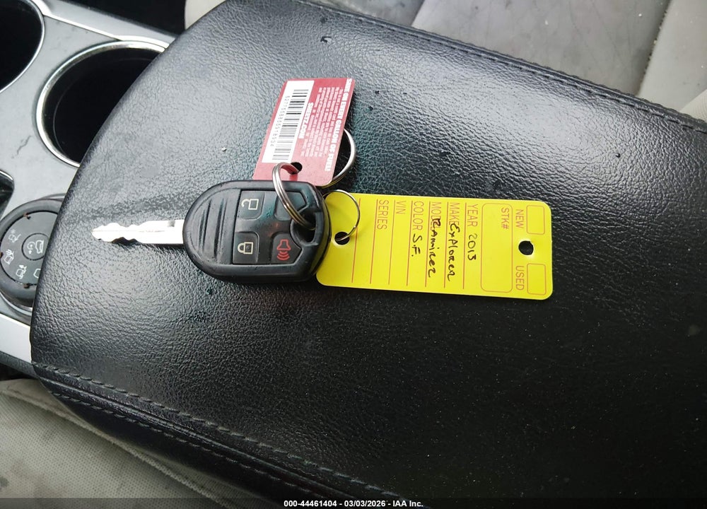 2013 FORD EXPLORER VIN: 1FM5K8B81DGA92343
