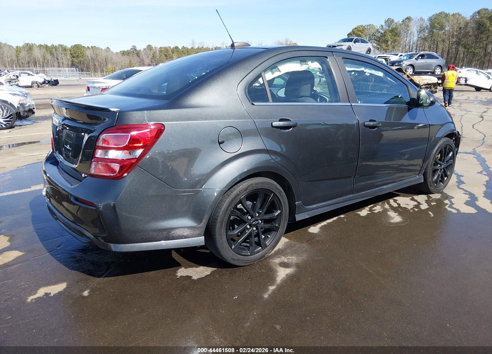 2018 CHEVROLET SONIC LT AUTO VIN: 1G1JD5SB4J4136624