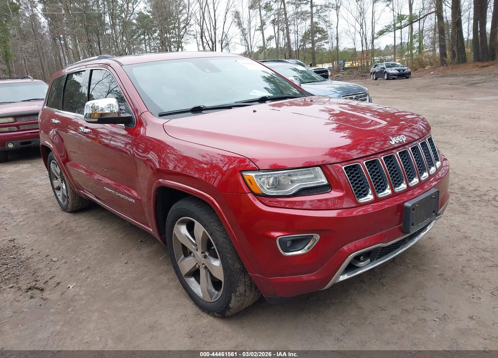 2015 JEEP GRAND CHEROKEE OVERLAND VIN: 1C4RJFCM7FC845344
