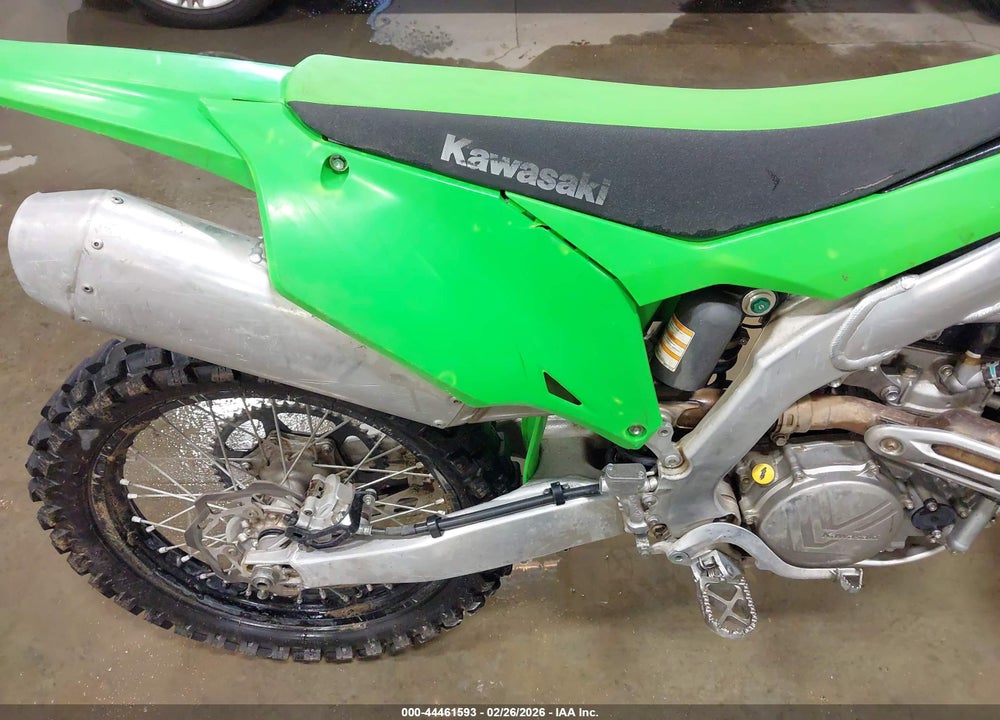 2022 KAWASAKI KX450 F VIN: JKAKXGJC6NA027723