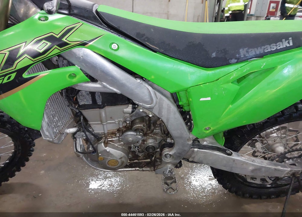 2022 KAWASAKI KX450 F VIN: JKAKXGJC6NA027723