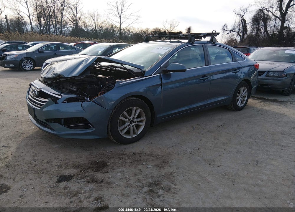 2016 HYUNDAI SONATA SE VIN: 5NPE24AF9GH287233
