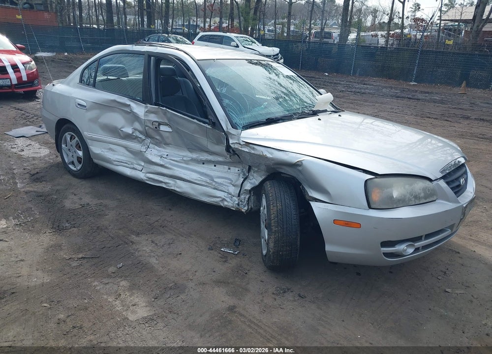 2005 HYUNDAI ELANTRA GLS/GT VIN: KMHDN46DX5U055720