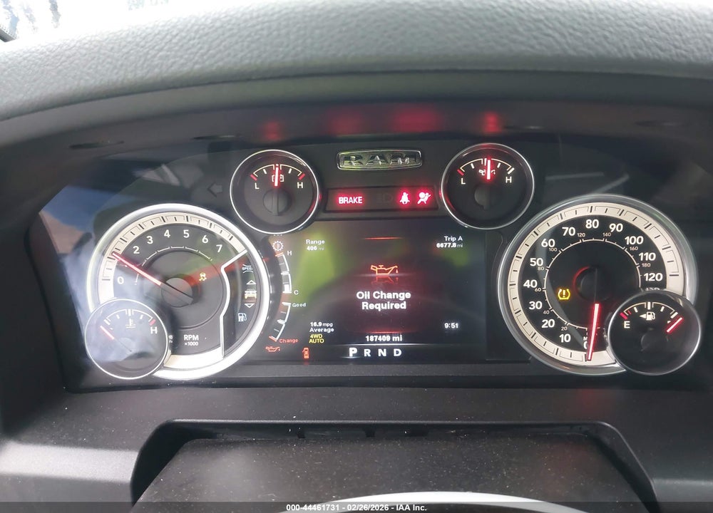 2014 RAM 1500 BIG HORN VIN: 1C6RR7GT4ES230861