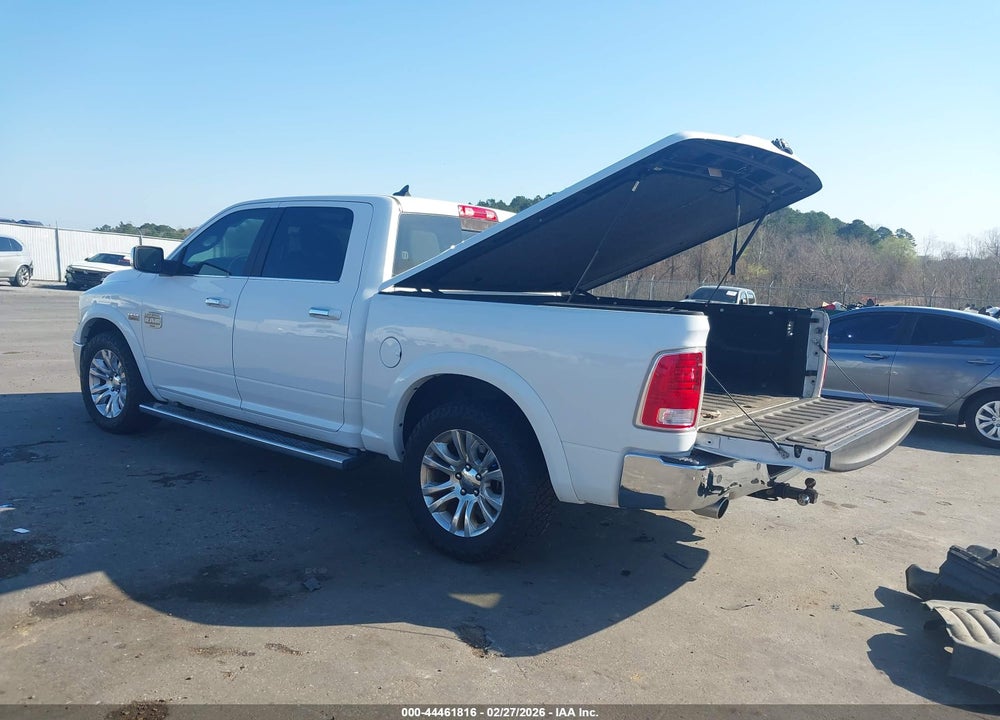 2018 RAM 1500 LONGHORN  4X4 5'7 BOX VIN: 1C6RR7PT1JS159466