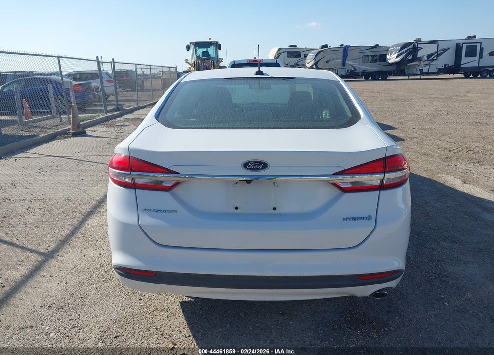 2017 FORD FUSION HYBRID S VIN: 3FA6P0UU3HR330770