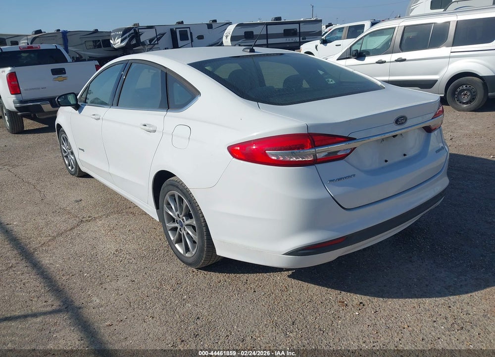2017 FORD FUSION HYBRID S VIN: 3FA6P0UU3HR330770