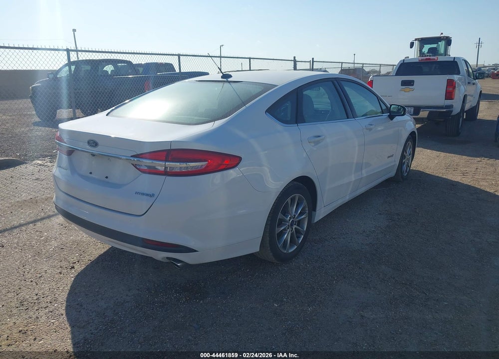 2017 FORD FUSION HYBRID S VIN: 3FA6P0UU3HR330770
