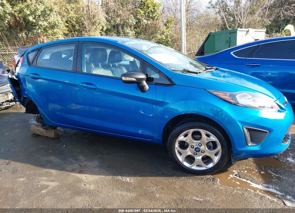 2013 FORD FIESTA TITANIUM VIN: 3FADP4FJ6DM107373