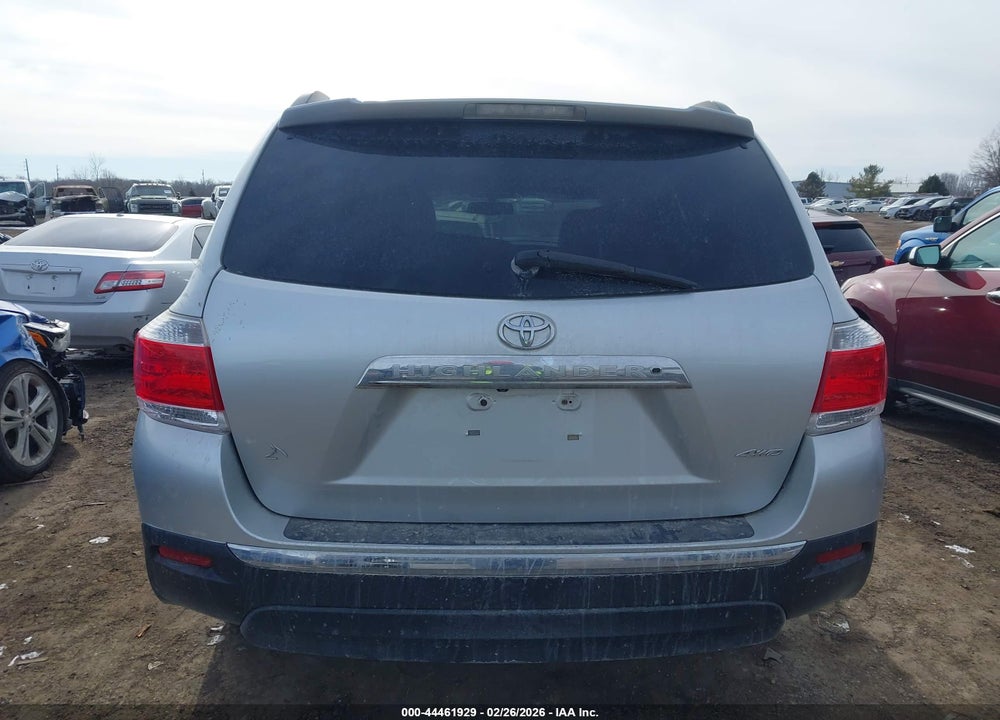 2012 TOYOTA HIGHLANDER SE V6 VIN: 5TDBK3EH6CS138601