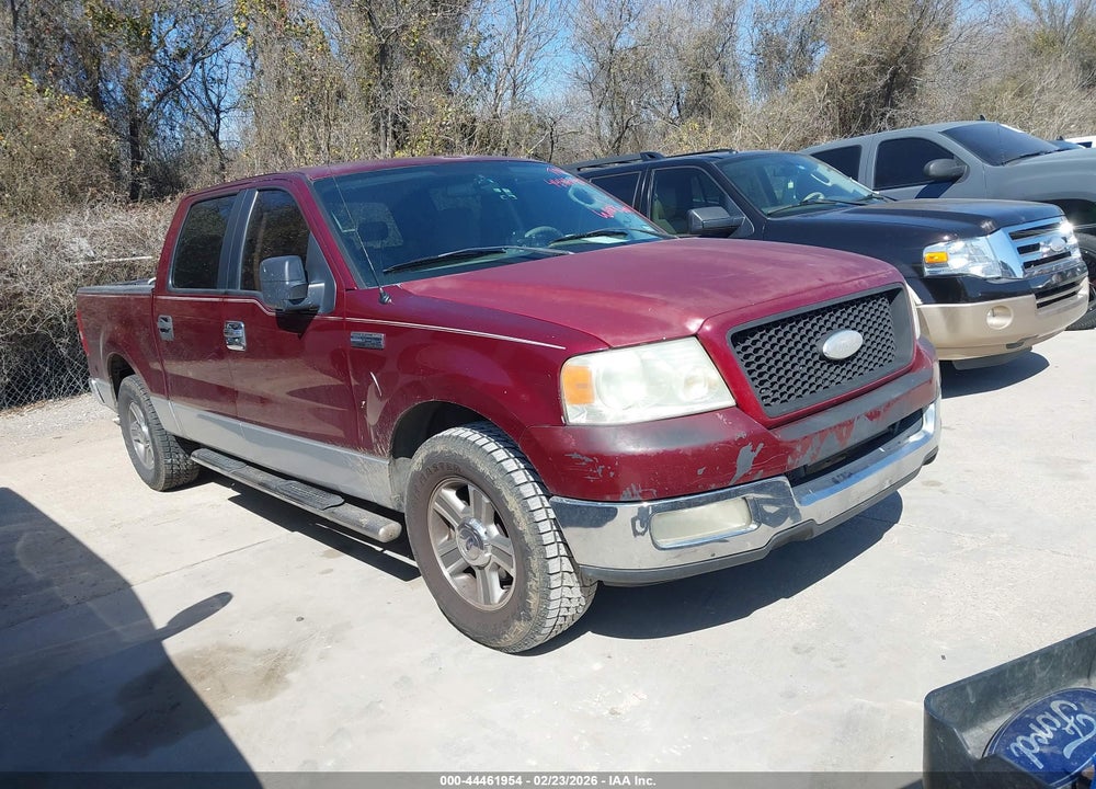 2005 FORD F-150 XLT VIN: 1FTRW12WX5FB67127