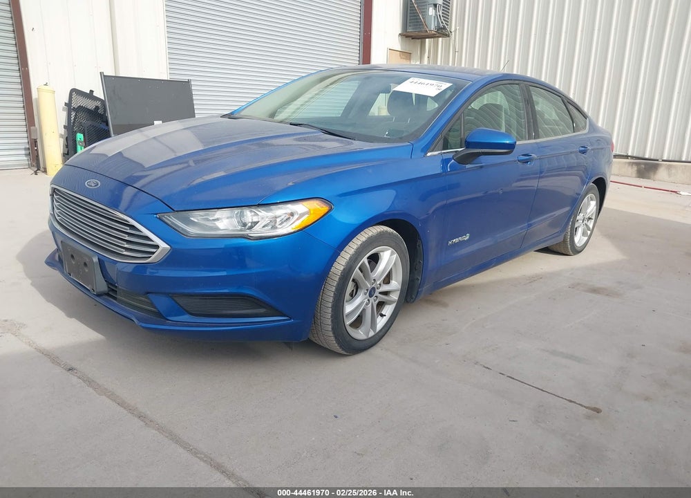 2018 FORD FUSION HYBRID S VIN: 3FA6P0UU5JR100864