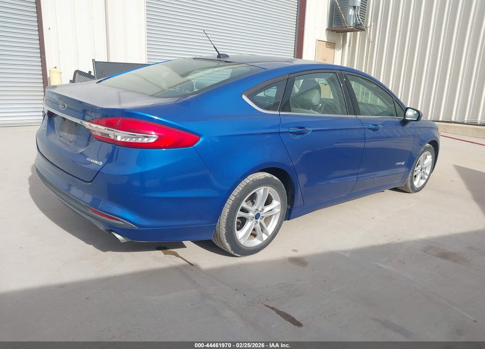 2018 FORD FUSION HYBRID S VIN: 3FA6P0UU5JR100864