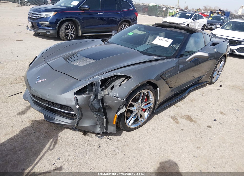 2016 CHEVROLET CORVETTE STINGRAY Z51 VIN: 1G1YM2D73G5111075