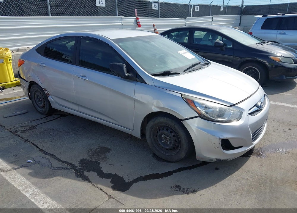 2013 HYUNDAI ACCENT GLS VIN: KMHCT4AE2DU497293