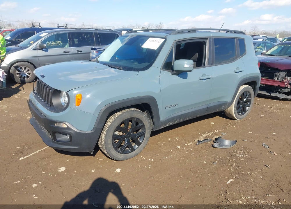 2017 JEEP RENEGADE ALTITUDE FWD VIN: ZACCJABB0HPE56942