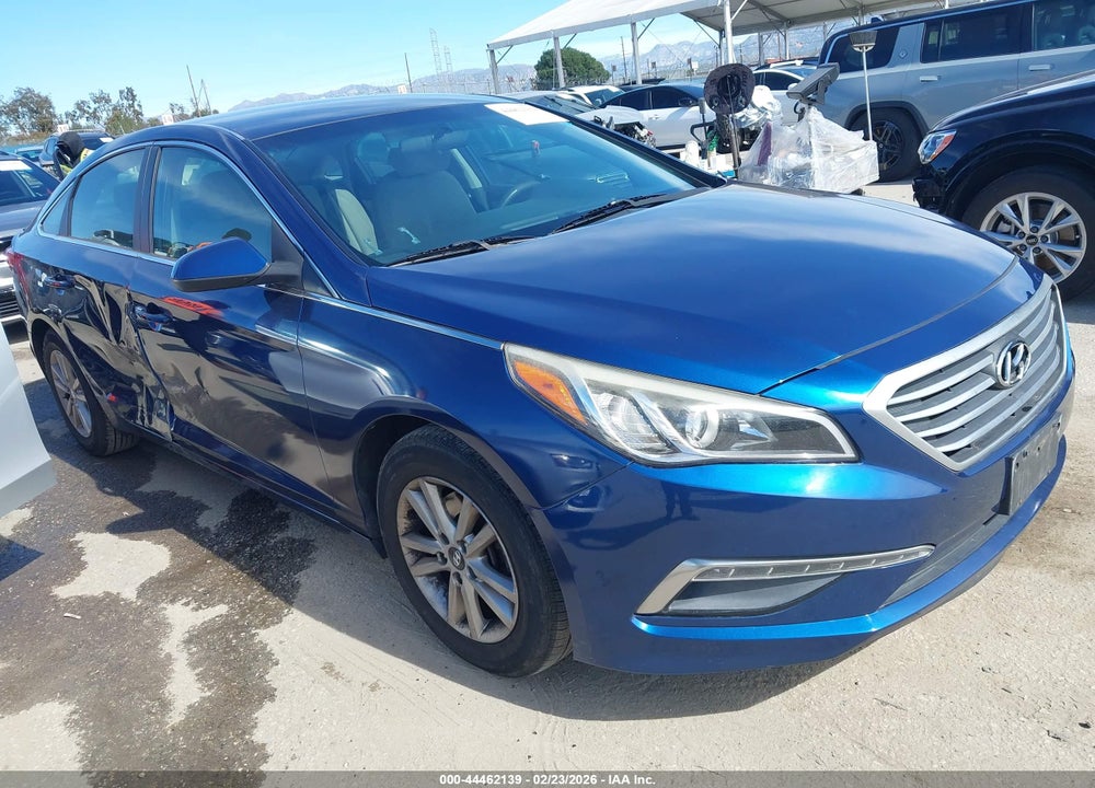 2015 HYUNDAI SONATA SE VIN: 5NPE24AF9FH208965
