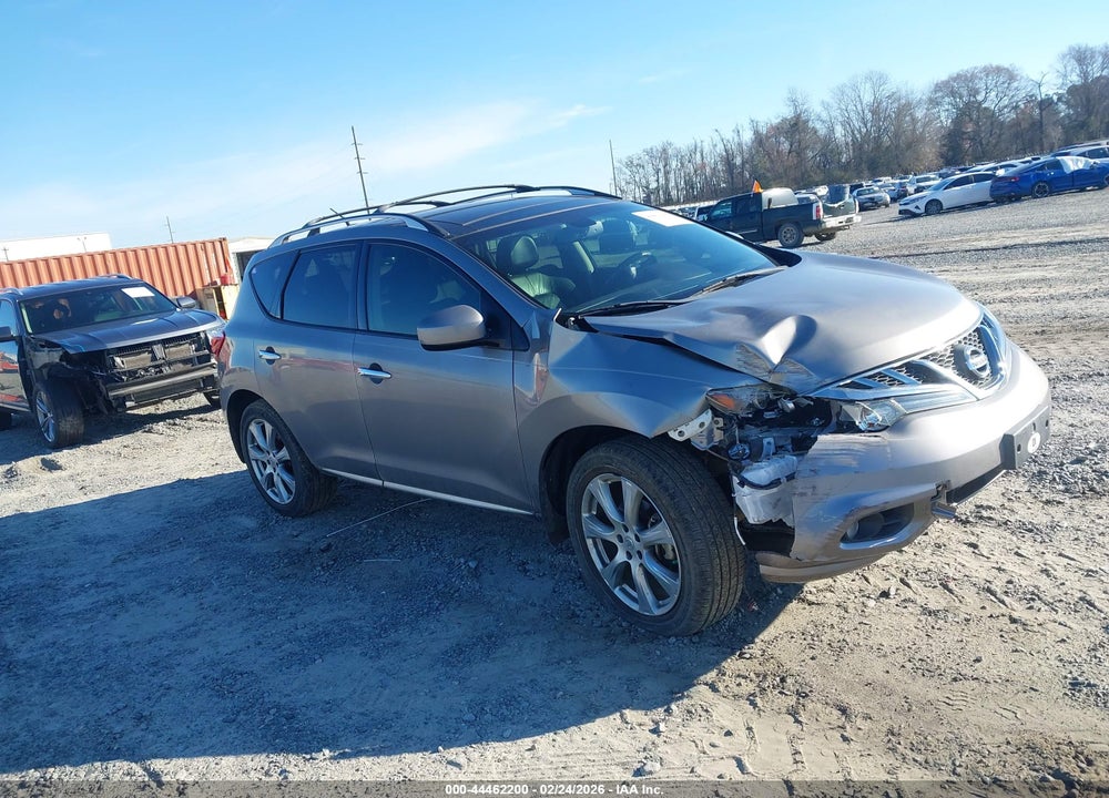 2012 NISSAN MURANO LE VIN: JN8AZ1MU6CW105063