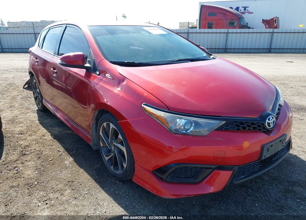 2018 TOYOTA COROLLA IM VIN: JTNKARJE7JJ565602