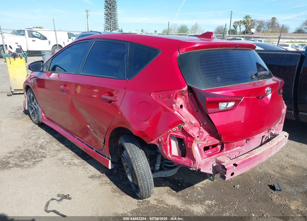 2018 TOYOTA COROLLA IM VIN: JTNKARJE7JJ565602