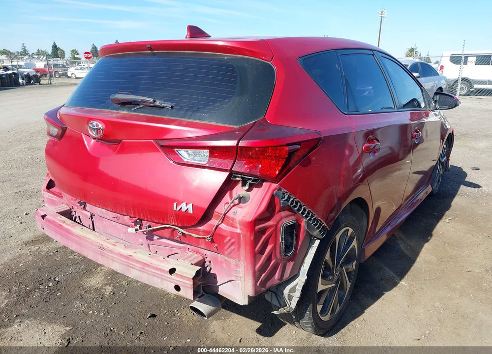2018 TOYOTA COROLLA IM VIN: JTNKARJE7JJ565602