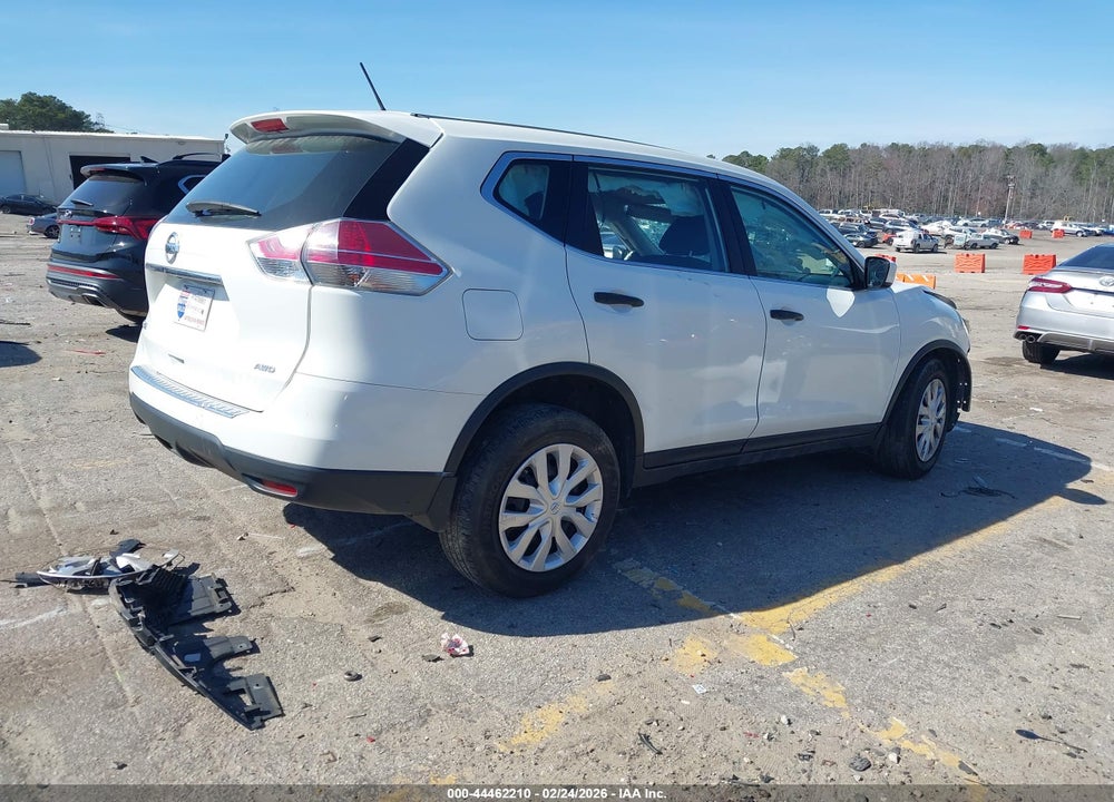 2016 NISSAN ROGUE S VIN: 5N1AT2MVXGC922261