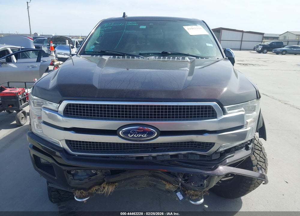 2018 FORD F-150 PLATINUM VIN: 1FTEW1EG6JFA44051